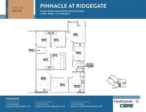 10535 Park Meadows Blvd, Lone Tree, CO à louer Plan d’étage– Image 1 sur 1