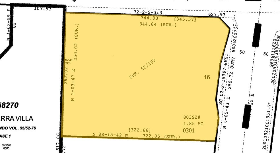 21615-21621 Pacific Hwy S, Des Moines, WA à vendre - Plan cadastral – Image 2 sur 7