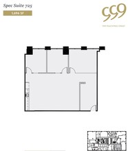 999 Peachtree St Ne, Atlanta, GA à louer Plan d’étage– Image 1 sur 1