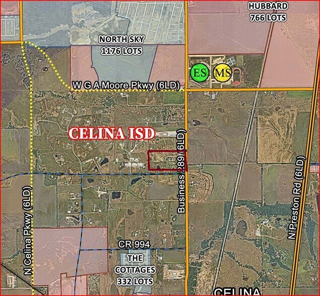 19.30 N Louisiana dr, Celina, TX à vendre - Photo de l’immeuble – Image 2 sur 12