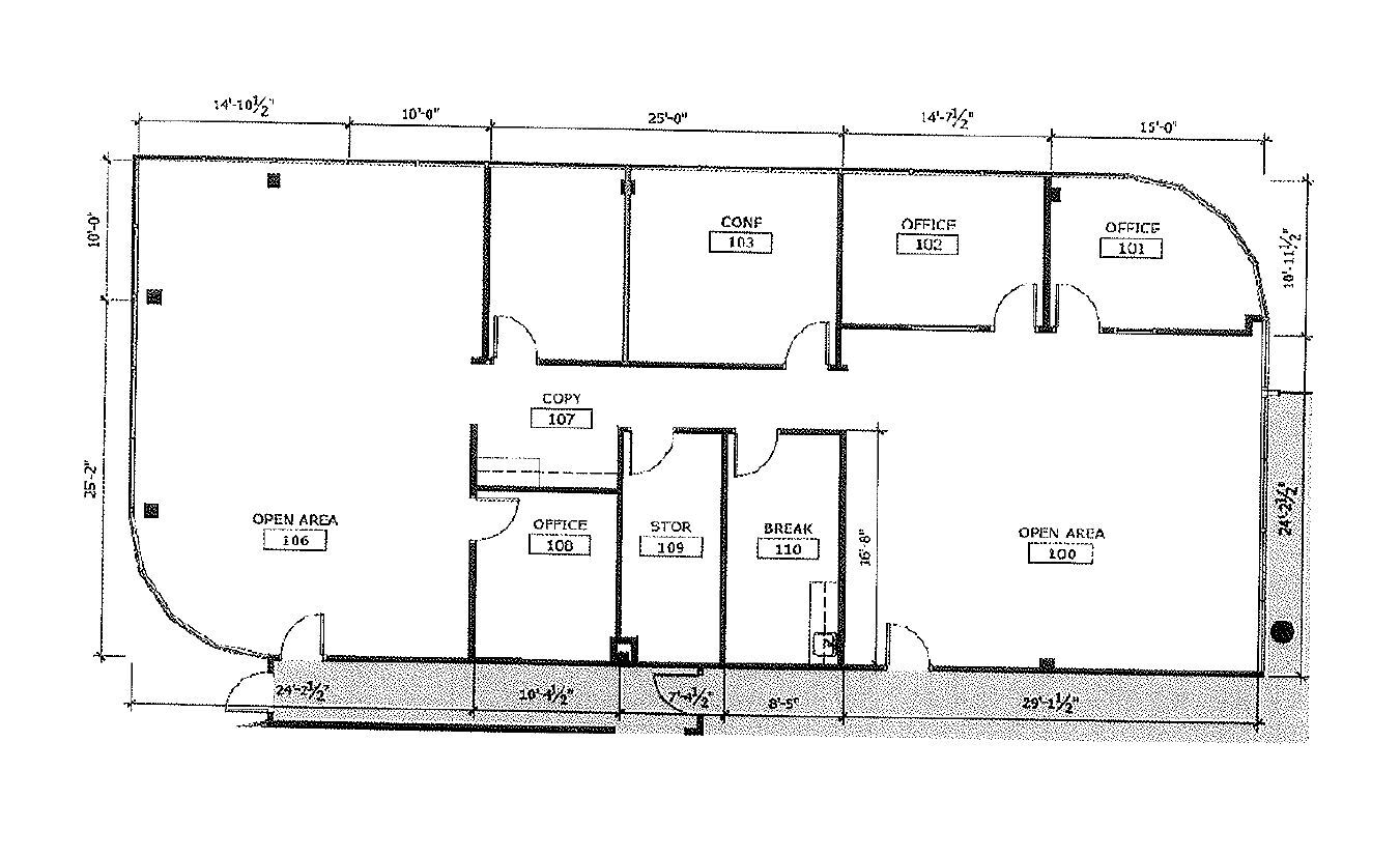 9755 Dogwood Rd, Roswell, GA à louer Plan d’étage– Image 1 sur 10