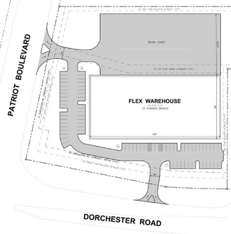 Plus de détails pour Corner of Dorchester Rd and Patriots blvd, North Charleston, SC - Industriel/Logistique à louer