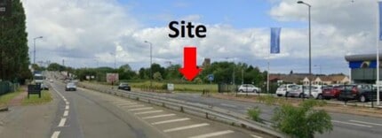 Puiseux Pontoise - Vue aérienne vue de carte