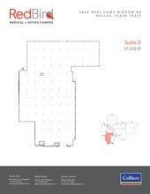 3560 W Camp Wisdom Rd, Dallas, TX à louer Plan de site– Image 1 sur 1
