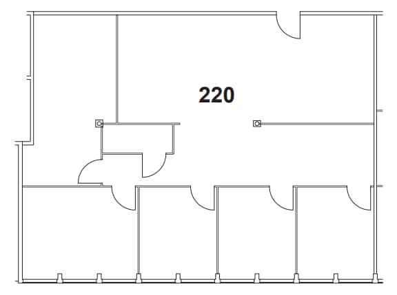 8825 Aero Dr, San Diego, CA à louer Plan d’étage– Image 1 sur 1