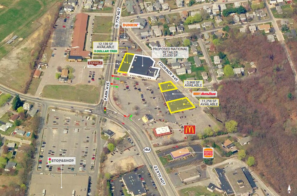 1400-1450 Park Ave, Woonsocket, RI à louer Photo principale– Image 1 sur 5