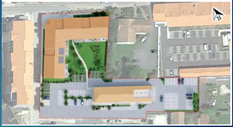 Immeuble residentiel dans Saint-Pierre-d'Oléron à vendre - Plan de site – Image 3 sur 3