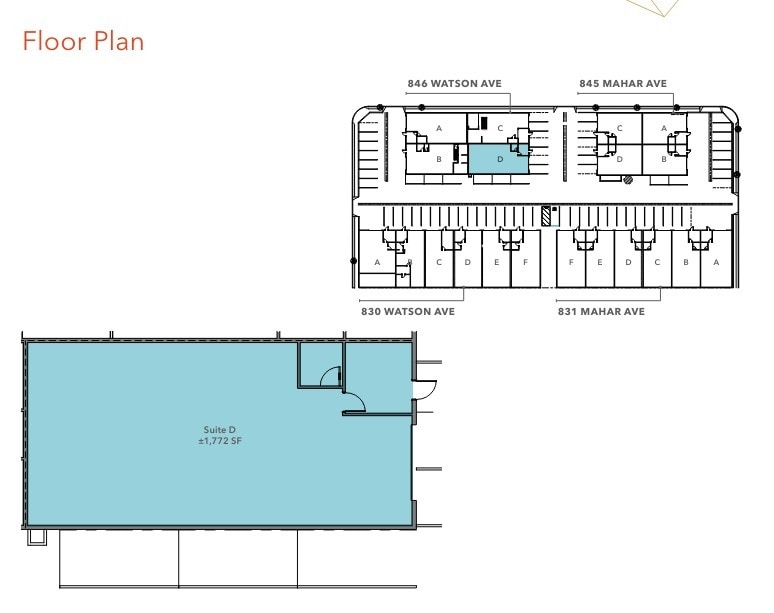 831 Mahar Ave, Wilmington, CA à louer Plan d’étage– Image 1 sur 1