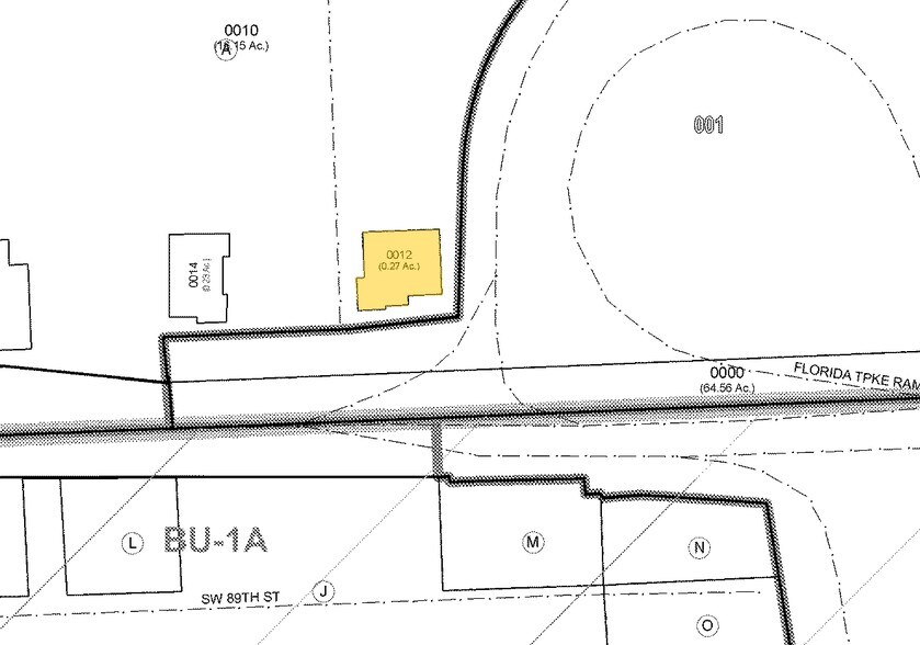 12295 SW 88th St, Miami, FL à louer - Plan cadastral – Image 2 sur 7