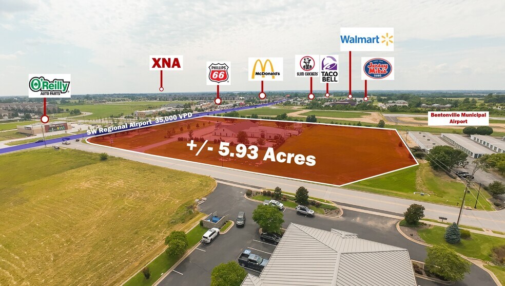 404 SW Regional Airport Blvd, Bentonville, AR à vendre - Photo de l’immeuble – Image 3 sur 23