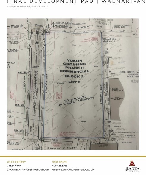 115 Yukon Crossing Ave, Yukon, OK à louer - Plan cadastral – Image 3 sur 3