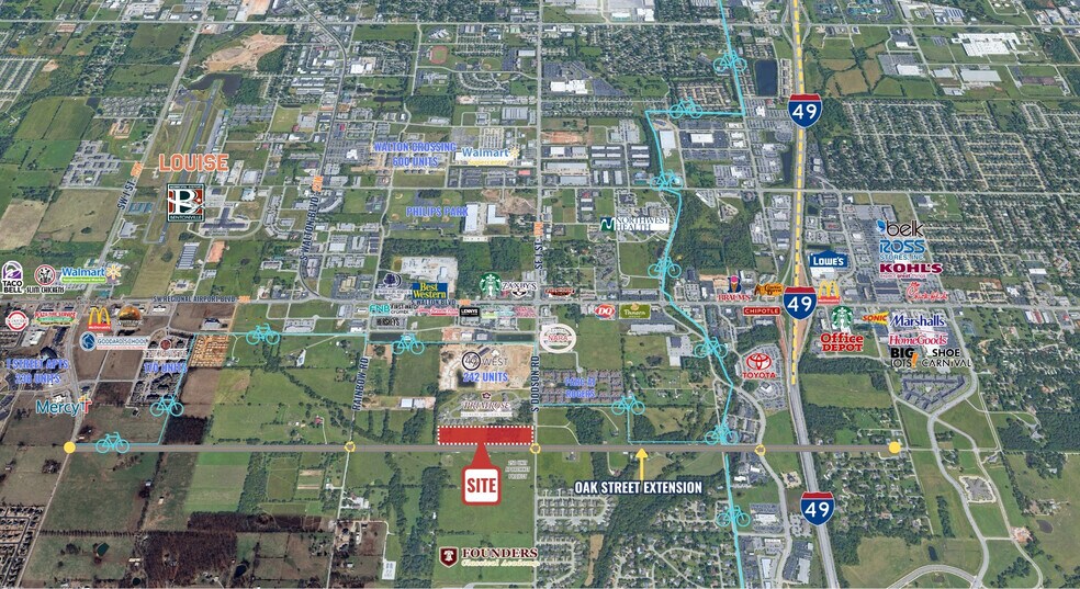 S Dodson Rd, Rogers, AR à vendre - Photo de l’immeuble – Image 3 sur 10