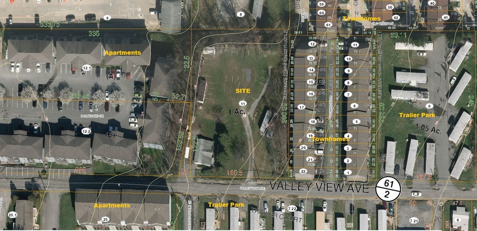 1037 Valley Vw, Morgantown, WV à vendre - Aérien – Image 3 sur 22