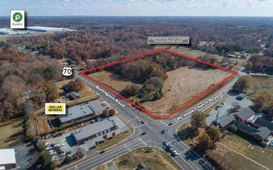 5200 Burlington Rd, Mc Leansville, NC à vendre - Photo de l’immeuble – Image 1 sur 5
