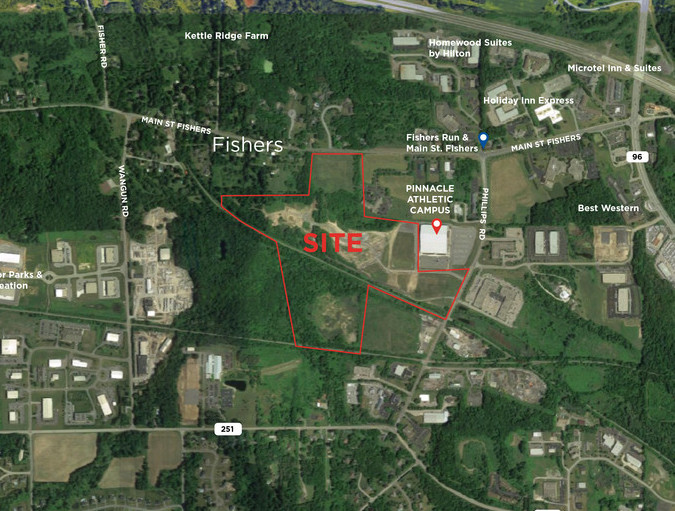 Phillips Rd And Main St Fishers, Victor, NY à vendre - Aérien – Image 1 sur 4