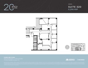 20 N Clark St, Chicago, IL à louer Plan d’étage– Image 1 sur 1
