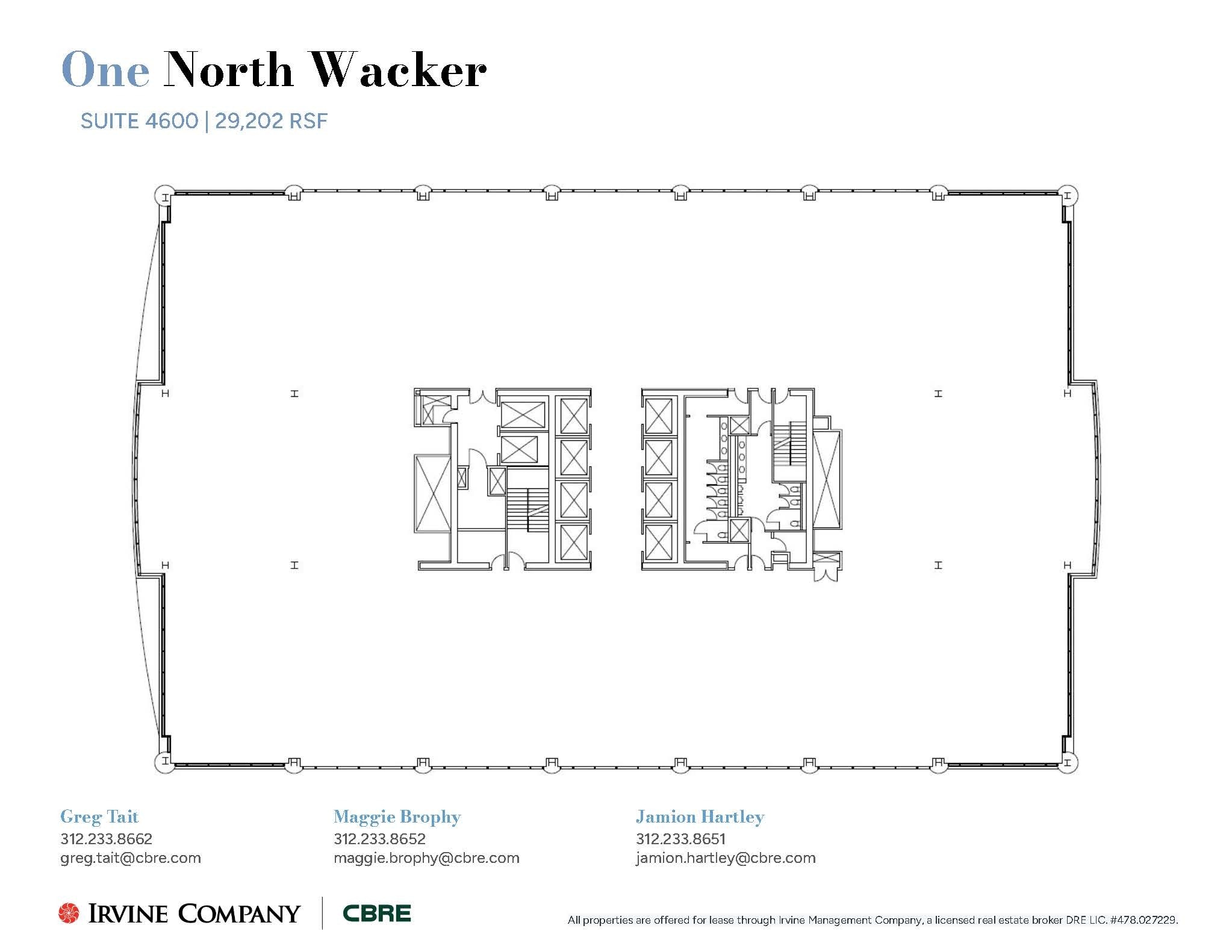 1 N Wacker, Chicago, IL à louer Plan d’étage– Image 1 sur 1