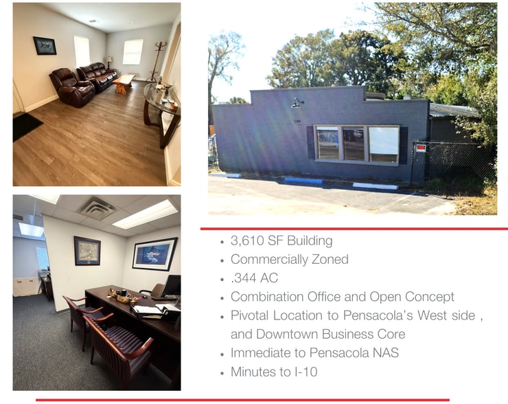 1249 Old Corry Field Rd, Pensacola, FL à vendre - Photo principale – Image 1 sur 10