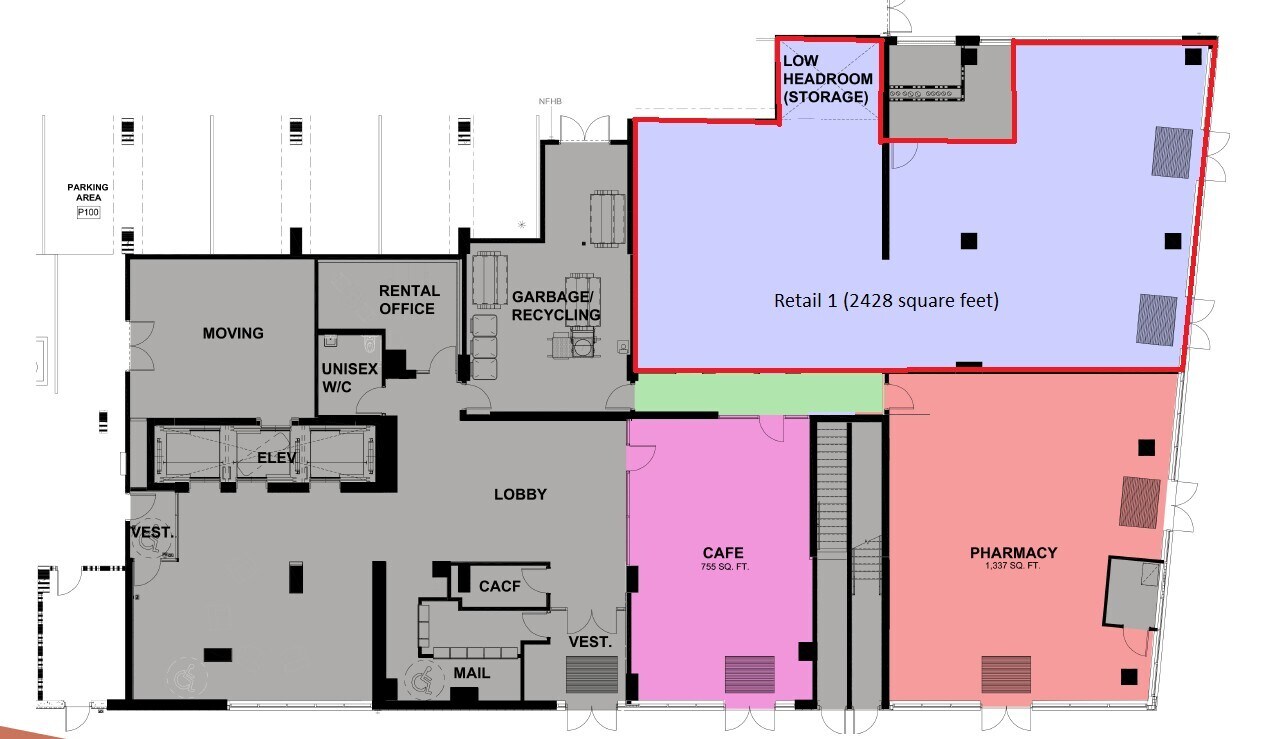 6301-6475 Campeau Dr, Ottawa, ON à louer Plan d’étage– Image 1 sur 4