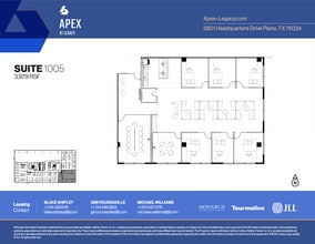 5801 Headquarters Dr, Plano, TX à louer Plan d’étage– Image 1 sur 1