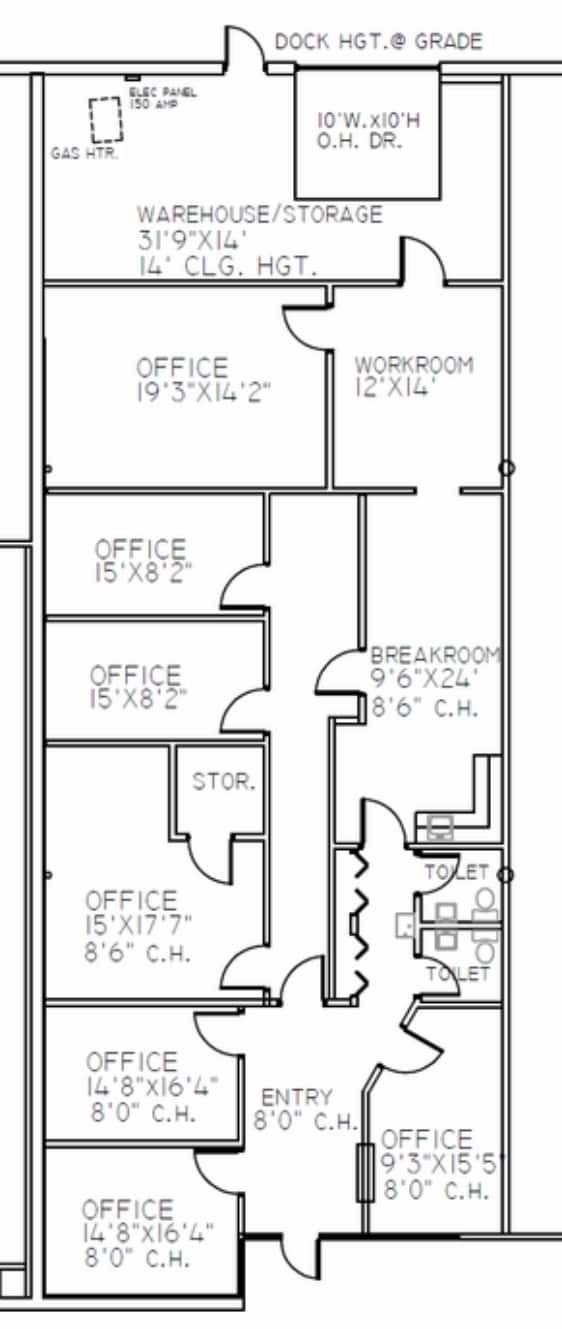 5625-5663 S Laburnum Ave, Richmond, VA à louer Plan d’étage– Image 1 sur 1