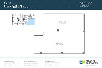 300 Throckmorton St, Fort Worth, TX à louer Plan d’étage– Image 1 sur 1