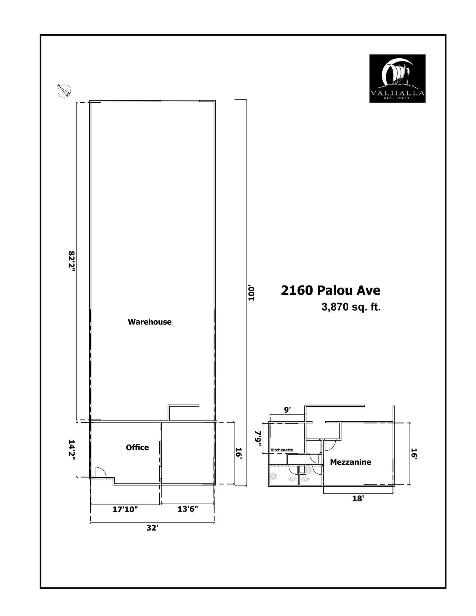 2160-2295 Palou Ave, San Francisco, CA à louer Plan de site– Image 1 sur 1