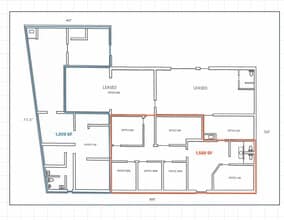 3803 S 79th East Ave, Tulsa, OK à louer Plan d’étage– Image 1 sur 4