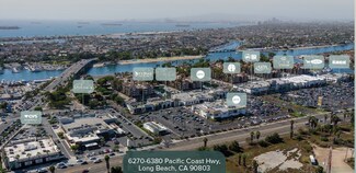 Plus de détails pour 6270-6378 E Pacific Coast Hwy, Long Beach, CA - Bureau, Local commercial à louer