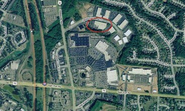 9730 Northcross Center Ct, Huntersville, NC - Vue aérienne vue de carte