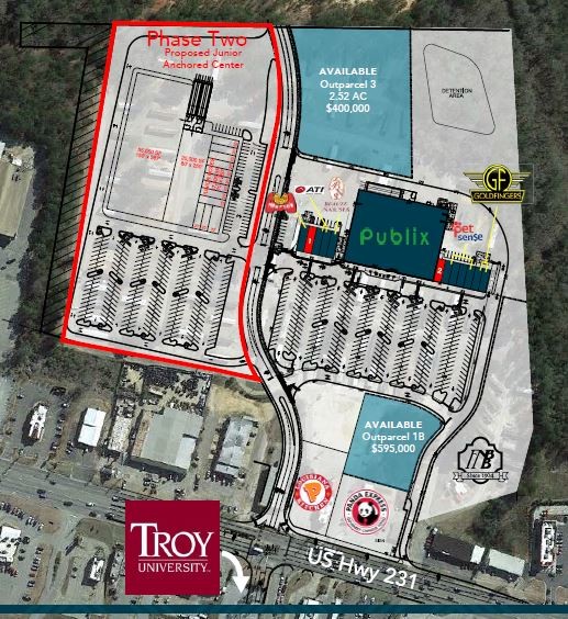 1147-1201 S US 231 Hwy, Troy, AL à louer - Photo de l’immeuble – Image 3 sur 6