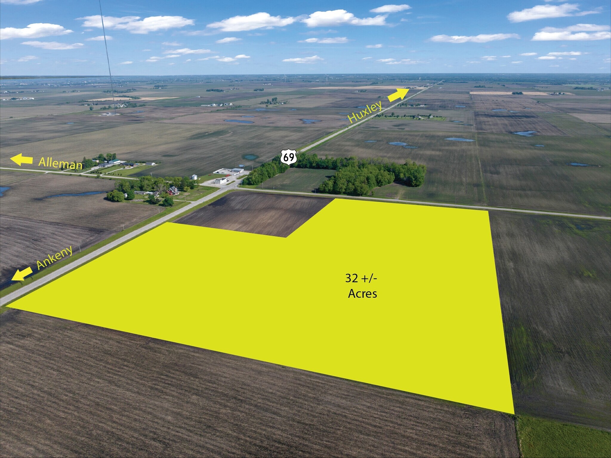 0000 NE 142nd Ave, Alleman, IA à vendre Photo de l’immeuble– Image 1 sur 9