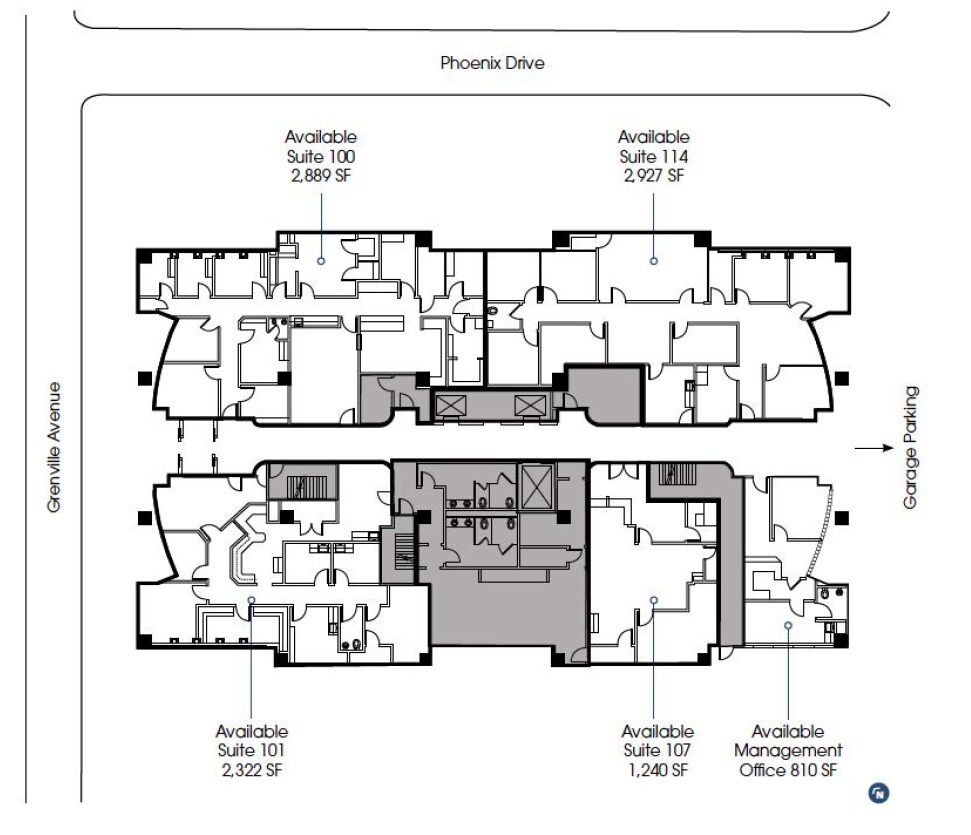 7150 Greenville Ave, Dallas, TX à louer Plan d’étage– Image 1 sur 1