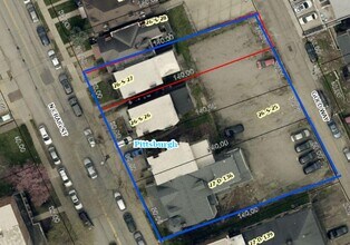 332 N Craig St, Pittsburgh, PA - Vue aérienne  vue de carte