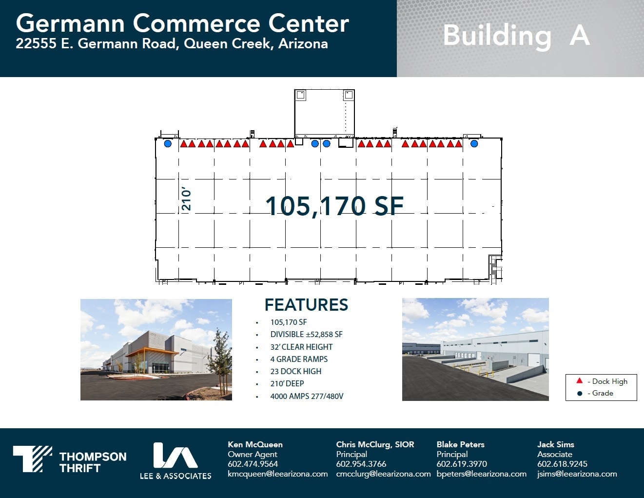 Germann Rd & Signal Butte Rd, Queen Creek, AZ à louer Plan de site– Image 1 sur 1