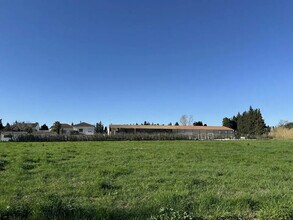 Châteaurenard - Vue aérienne vue de carte