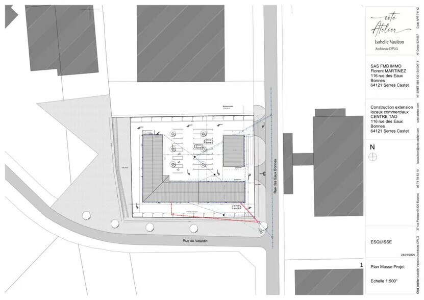 Local commercial dans Pau à louer - Plan d’étage – Image 2 sur 4