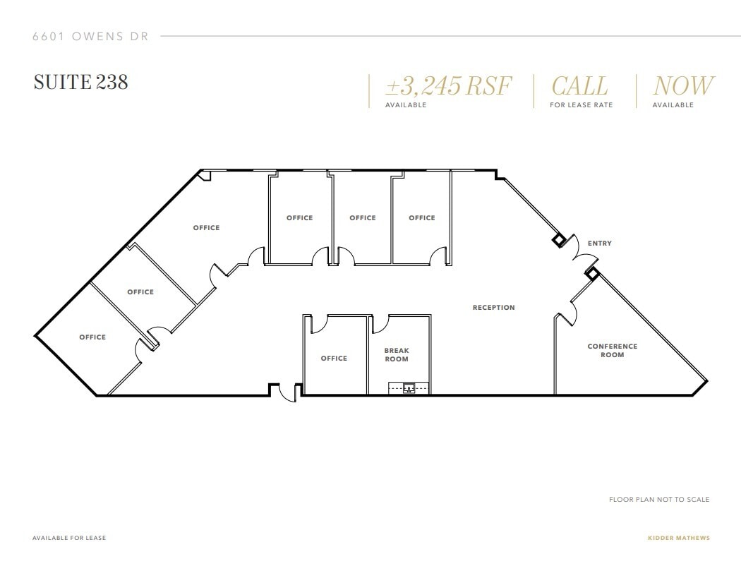 6601 Owens Dr, Pleasanton, CA à louer Plan d’étage– Image 1 sur 1
