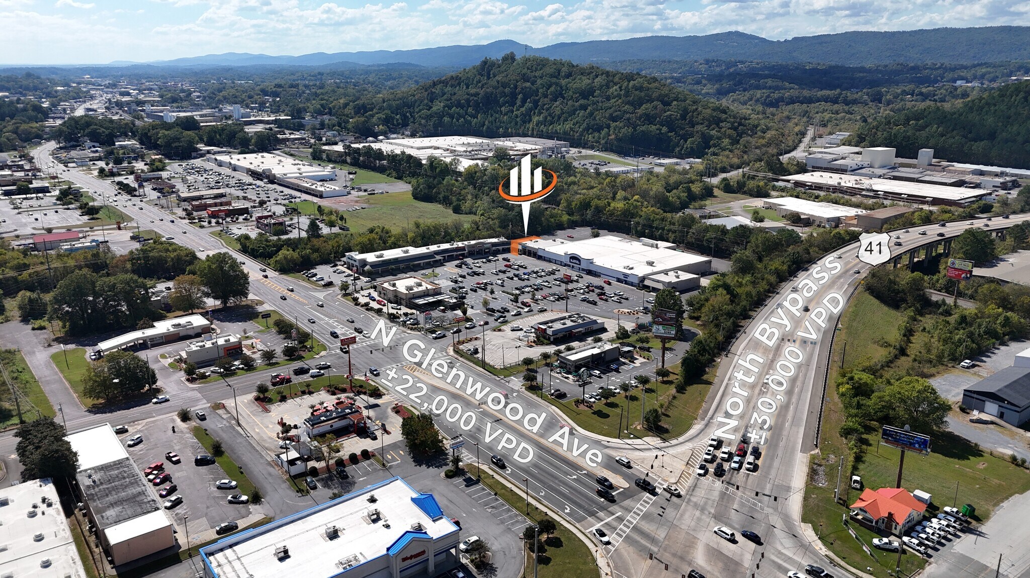 1263-1293 Cleveland Hwy, Dalton, GA à louer Photo de l’immeuble– Image 1 sur 7