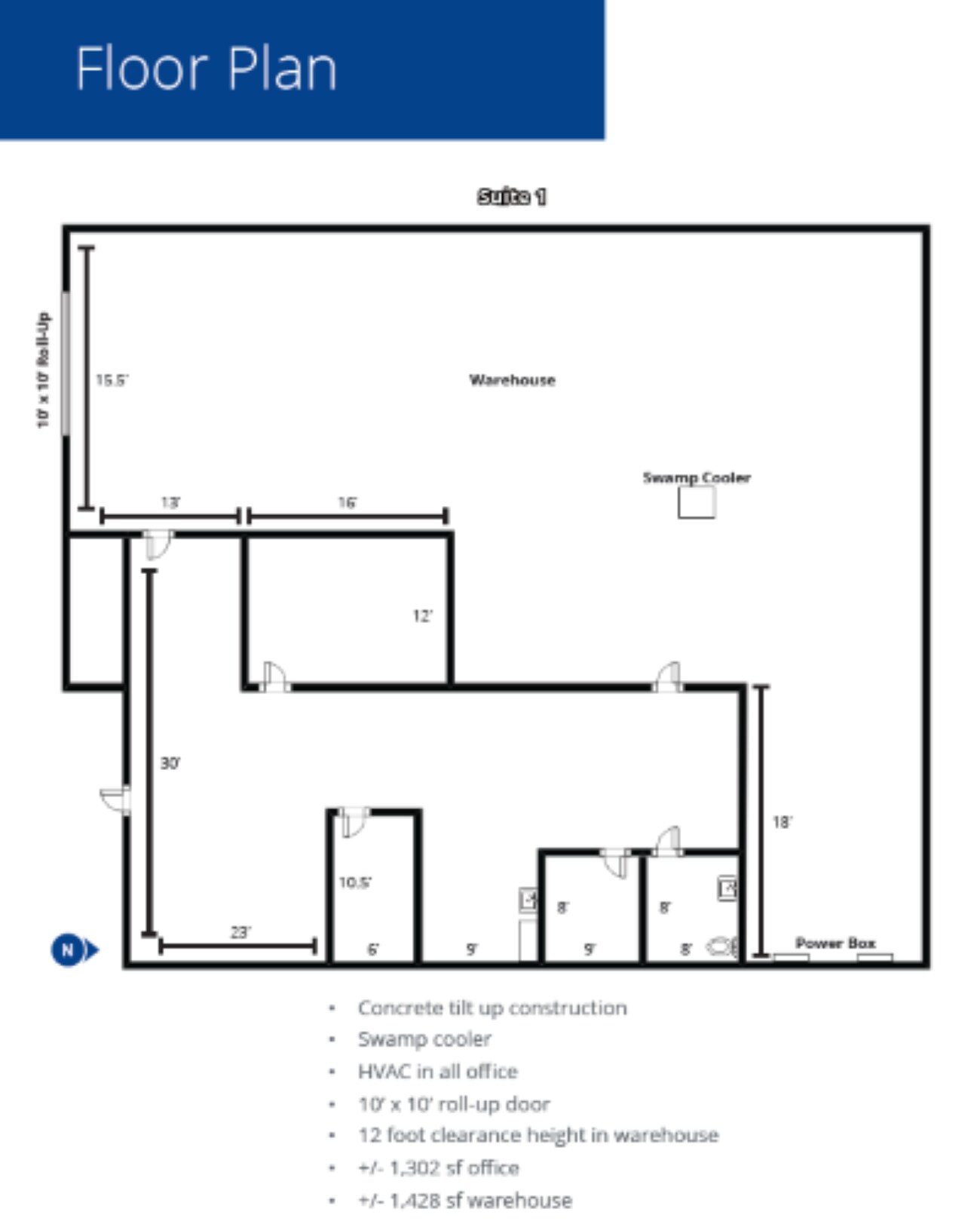 2015 Westwind Dr, Bakersfield, CA à louer Plan d’étage– Image 1 sur 1