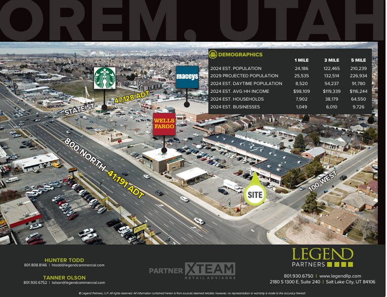 845 N 100 W, Orem, UT à louer - Photo de l’immeuble – Image 2 sur 3
