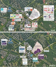 10911 Black Dog Ln, Charlotte, NC - VUE AÉRIENNE  vue de carte