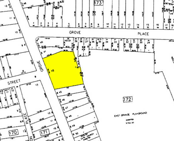 106 N Grove St, East Orange, NJ à vendre - Plan cadastral – Image 2 sur 2