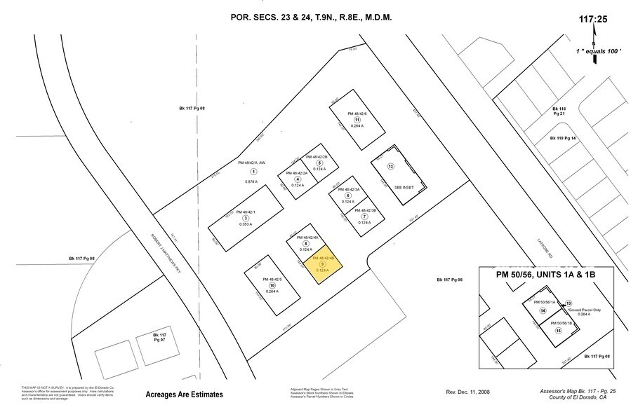 5047 Robert J. Mathews Pky, El Dorado Hills, CA à vendre - Plan cadastral – Image 3 sur 9