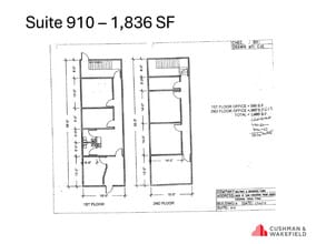 5829 W Sam Houston Pky N, Houston, TX à louer Plan d’étage– Image 1 sur 1