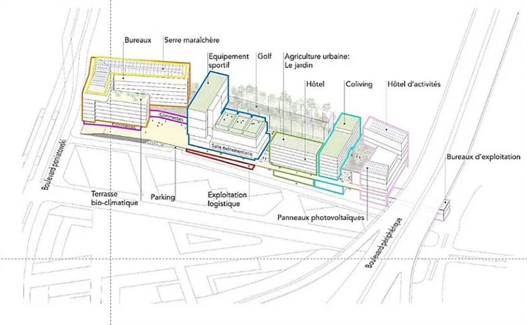 20 Boulevard Poniatowski, Paris à louer Plan de site– Image 1 sur 1