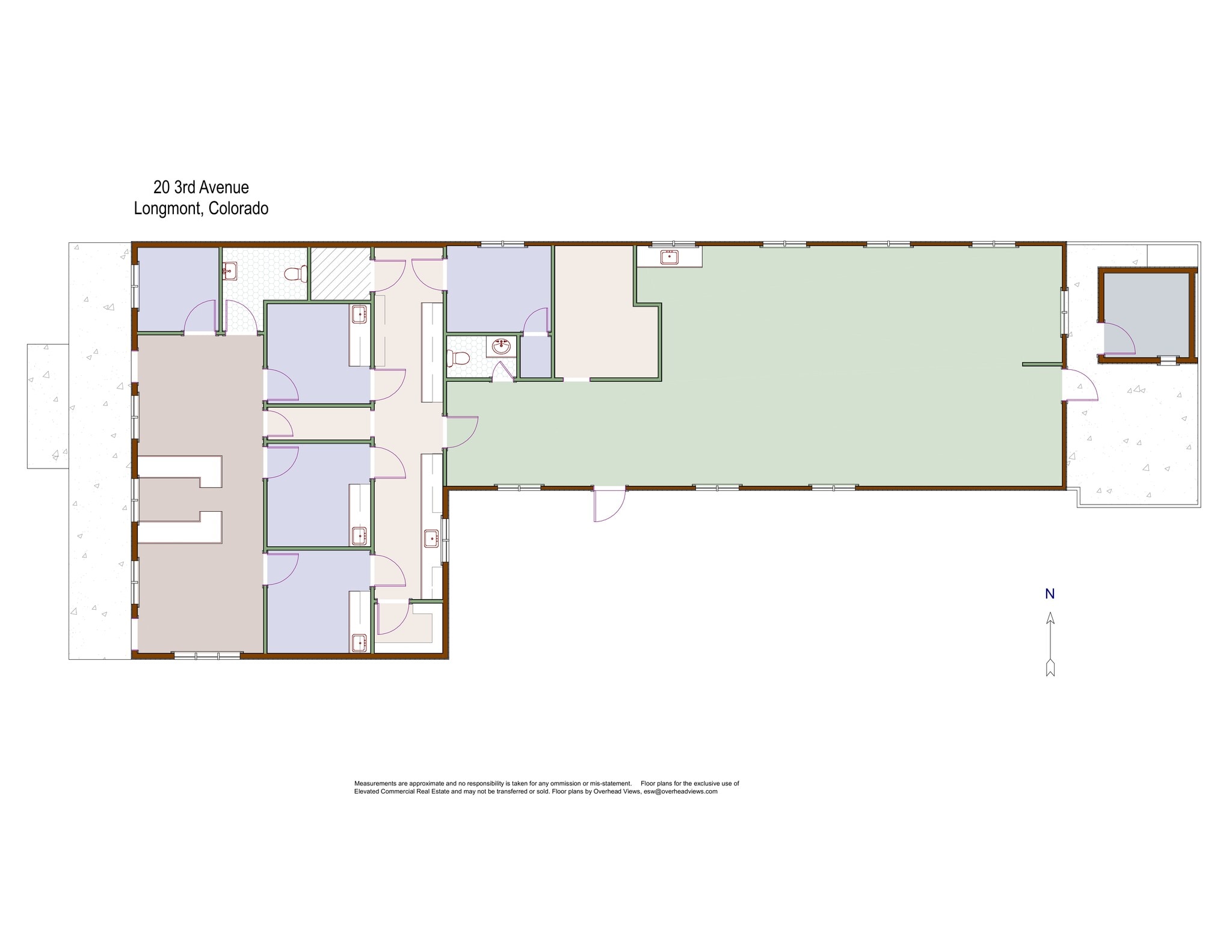 20 3rd Ave, Longmont, CO à louer Plan de site– Image 1 sur 1