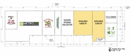 7025 E Michigan Ave, Saline, MI à louer Plan d’étage– Image 2 sur 2