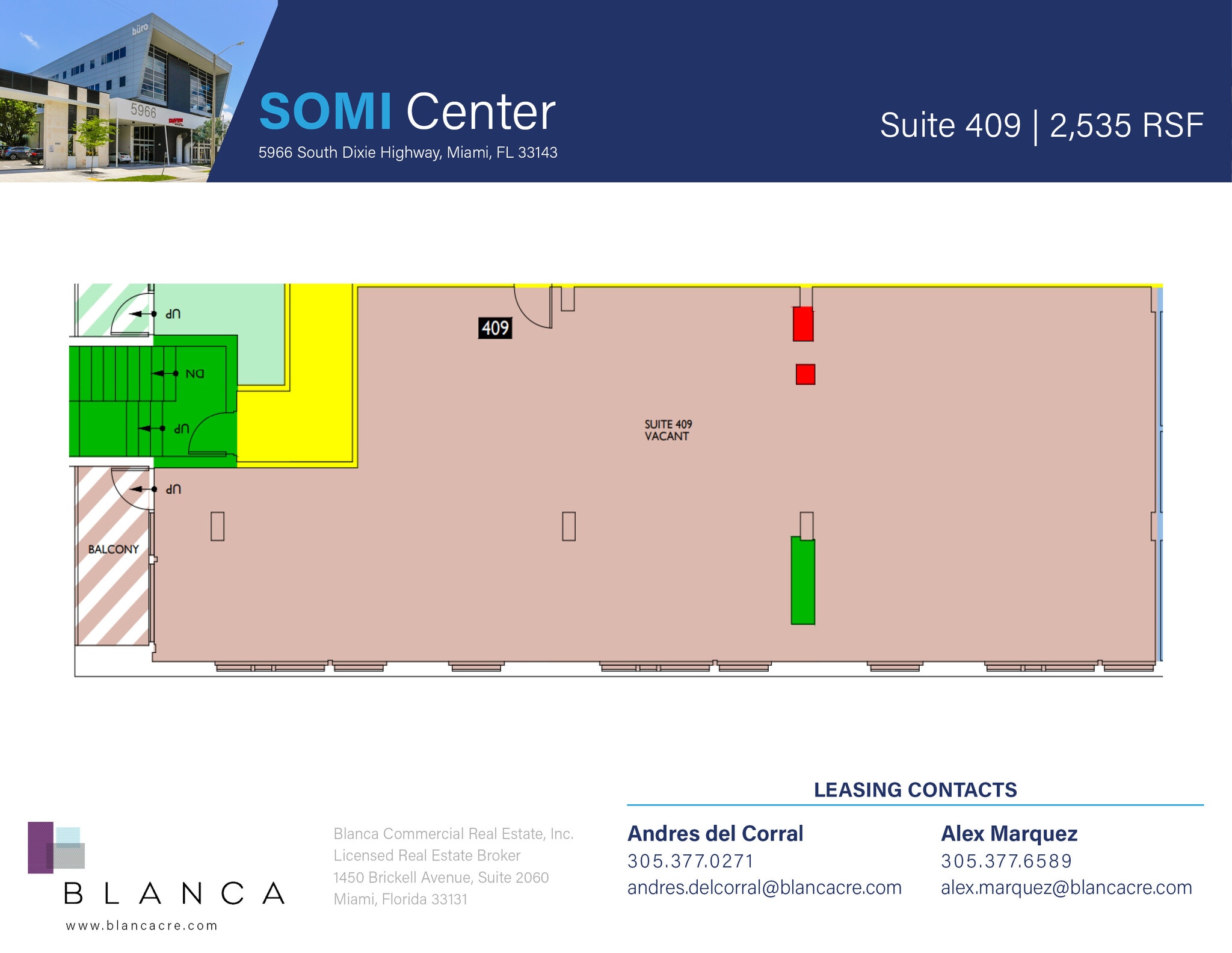 5966 S Dixie Hwy, South Miami, FL à louer Plan d’étage– Image 1 sur 1