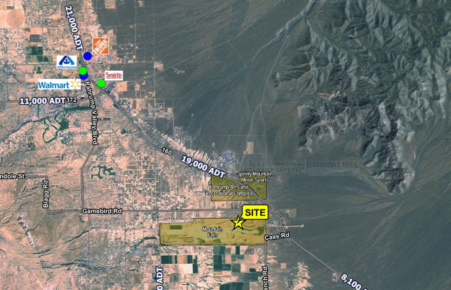 Mountain Falls Blvd, Pahrump, NV à vendre - Photo principale – Image 1 sur 3